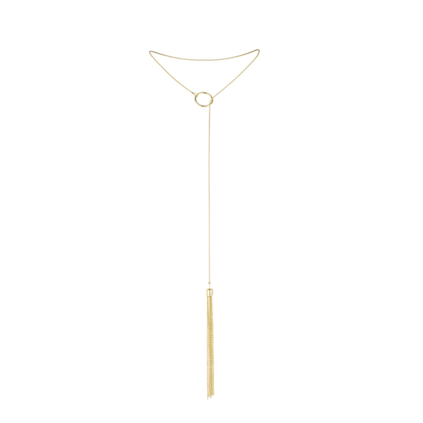 Ланцюжок для тіла Bijoux Indiscrets Magnifique Tickler Pendant Chain — Gold фото 1