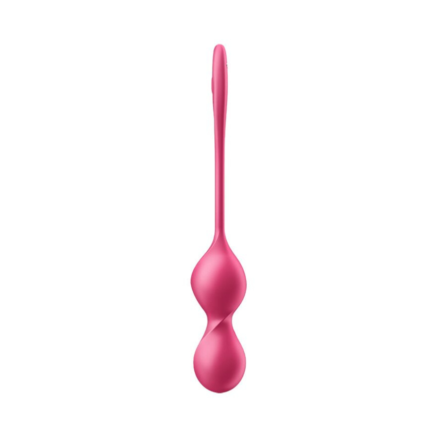 Вагінальні смарт-кульки з вібрацією Satisfyer Love Birds 2 Connect App Red, 86 г, пульт ДК фото 2