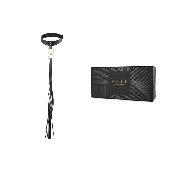 Чокер Bijoux Indiscrets MAZE - Tassel Chocker Black фото 2