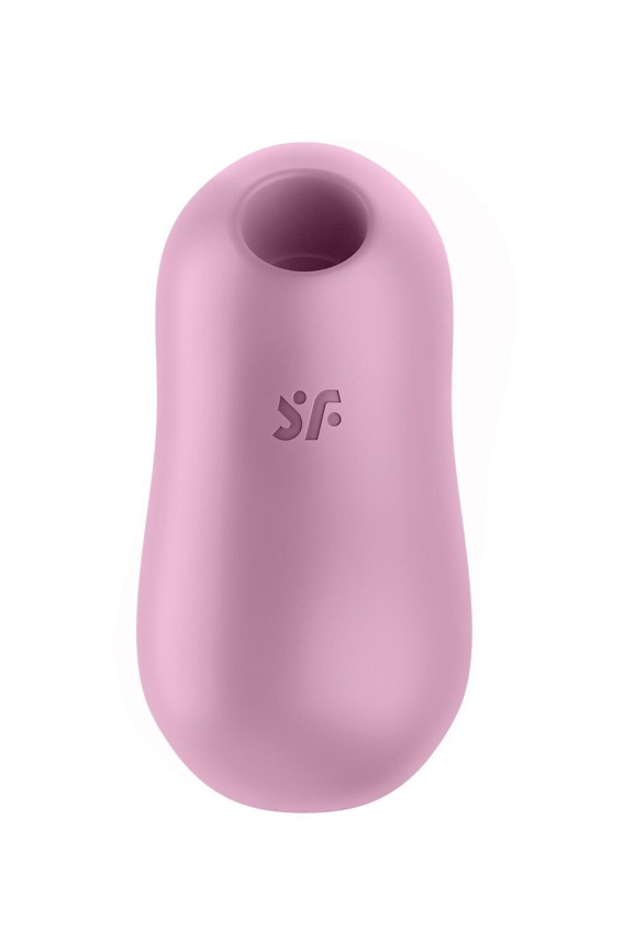 Вакуумний стимулятор із вібрацією Satisfyer Cotton Candy Lilac фото 3