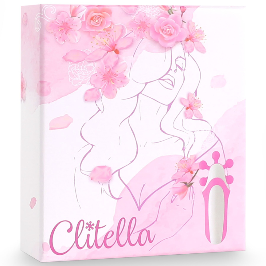 Стимулятор з імітацією оральних пестощів FeelzToys - Clitella Oral Clitoral Stimulator Pink фото 6