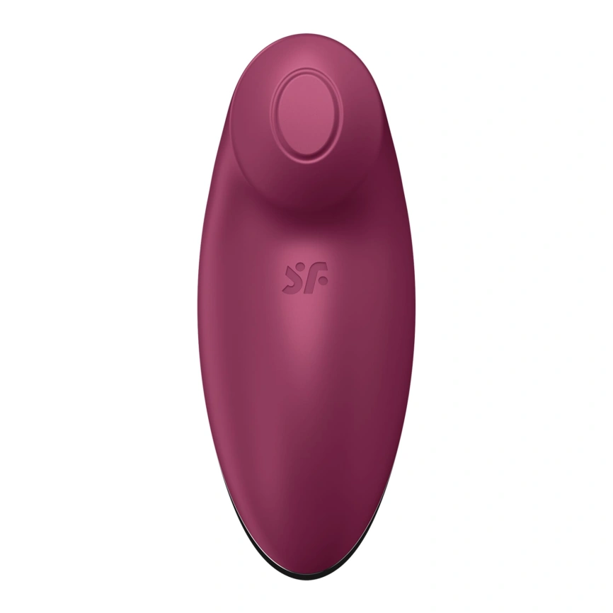 Вибростимулятор-пульсатор Satisfyer Tap & Climax 2 Red, эффект постукивания пальцем фото 3