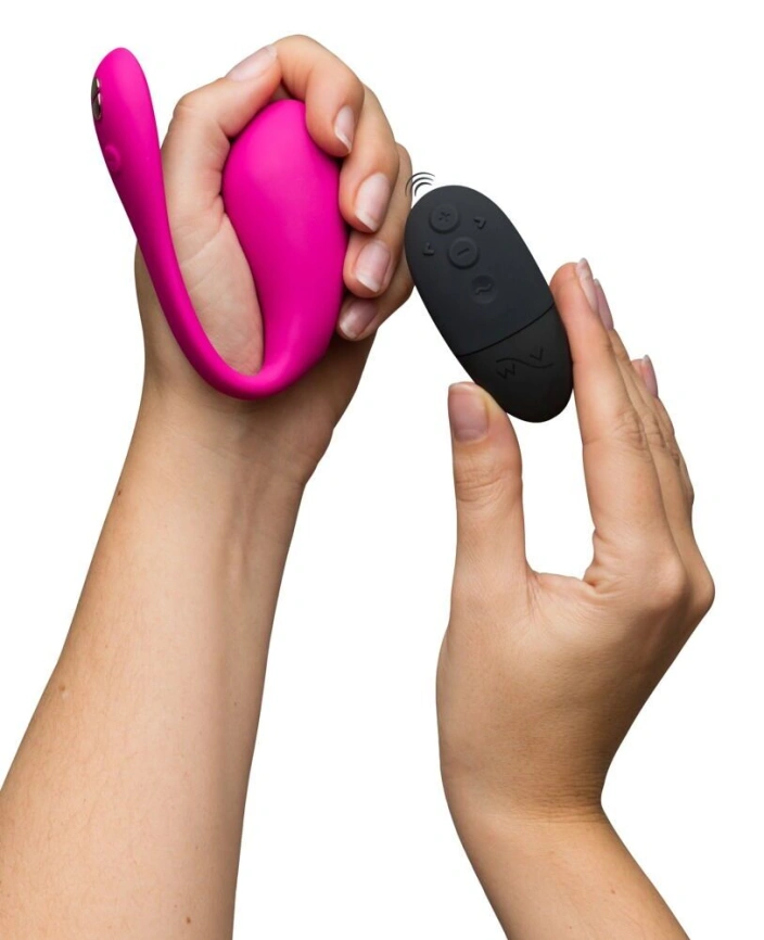 Смарт-виброяйцо We-Vibe Jive 2 Electric Pink, пульт ДУ, до 4 часов работы фото 7
