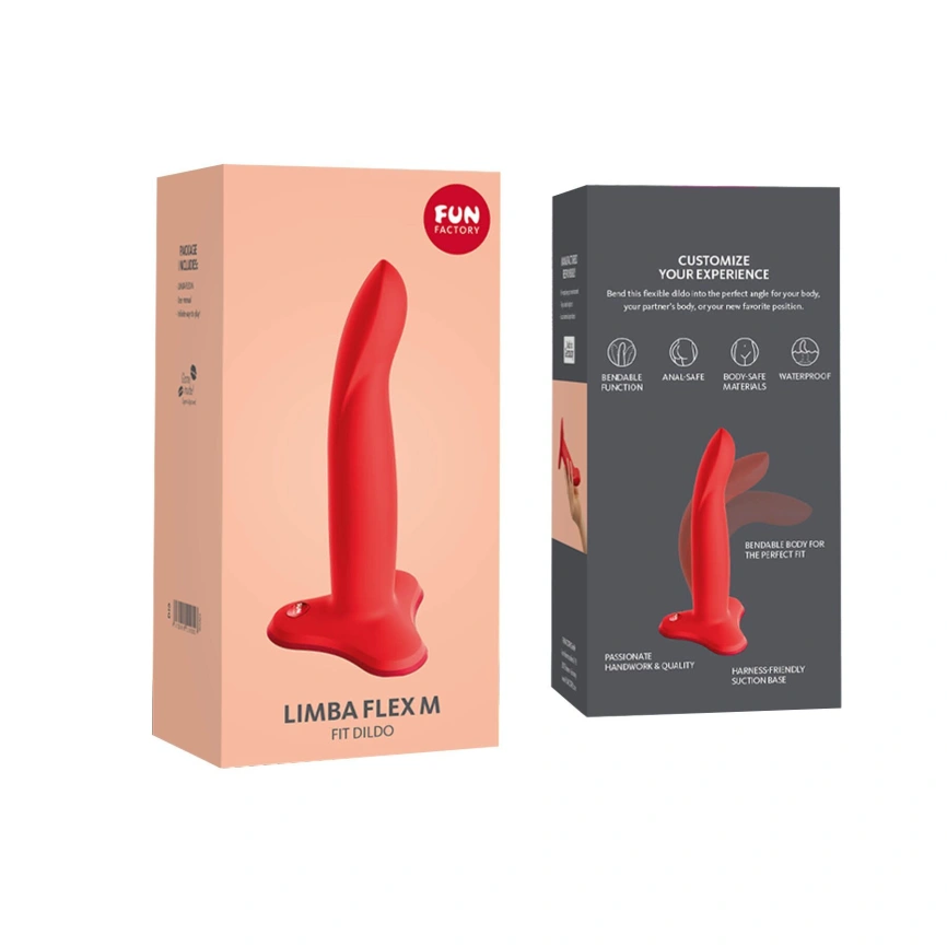 Фаллоимитатор Fun Factory LIMBA FLEX M (мятая упаковка!!!) фото 10