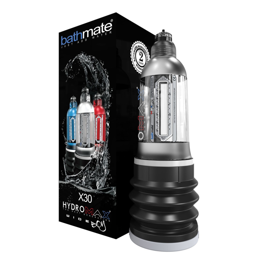 Гідропомпа Bathmate Hydromax 7 WideBoyClear, для члена довжиною від 12,5 до 18 см, діаметр до 5,5 см фото 4