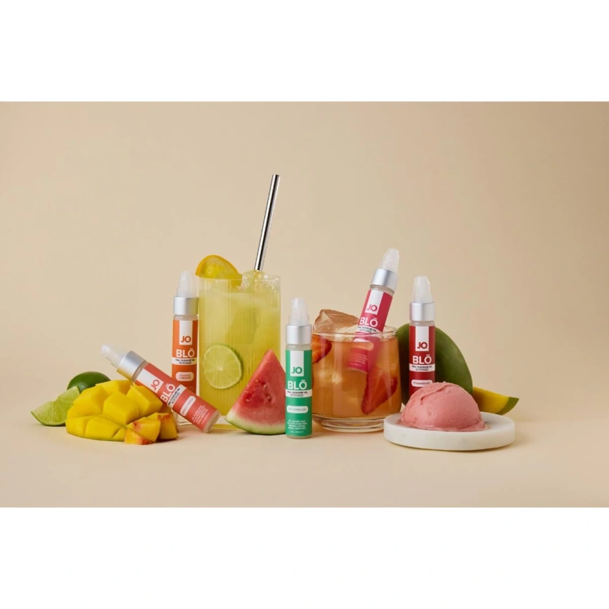 Гель для оральных ласк JO - BLO - Strawberry Lemonade 30 мл фото 4