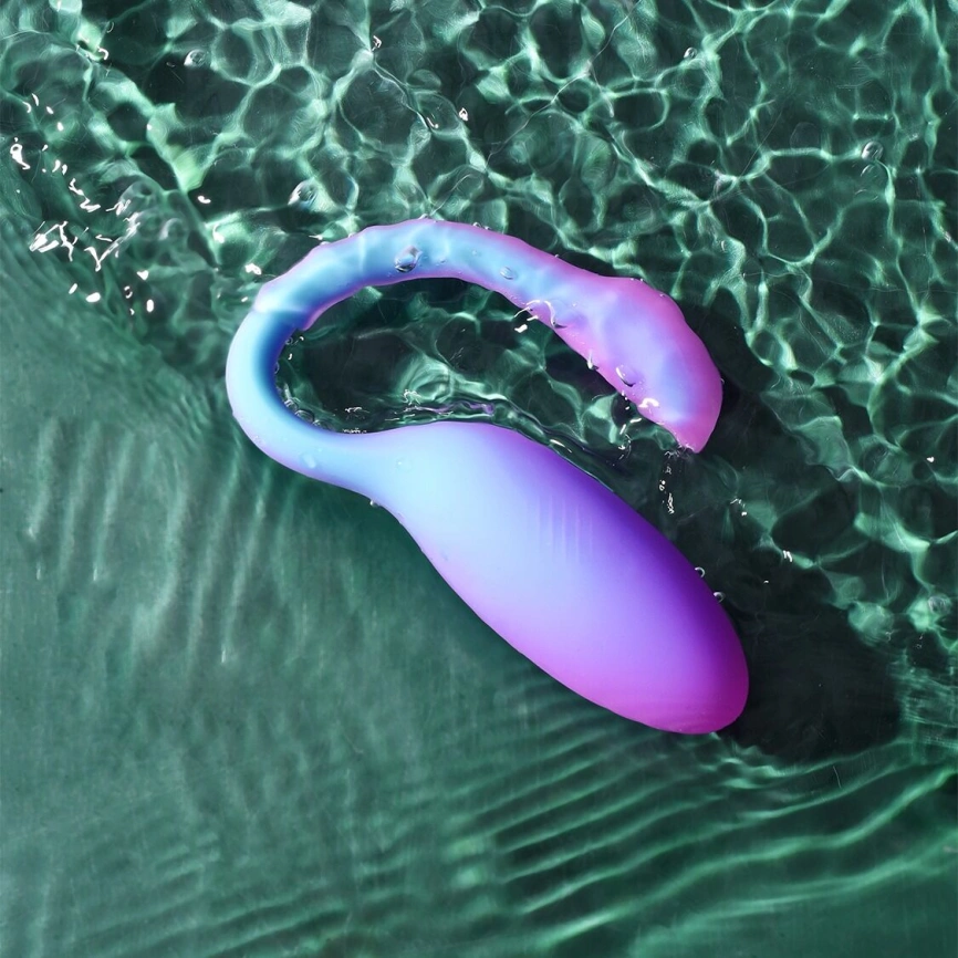 Смарт-виброяйцо Magic Motion Flamingo Max Blue 2 в 1: виброяйцо и тренажер Кегеля, 10 режимов фото 8
