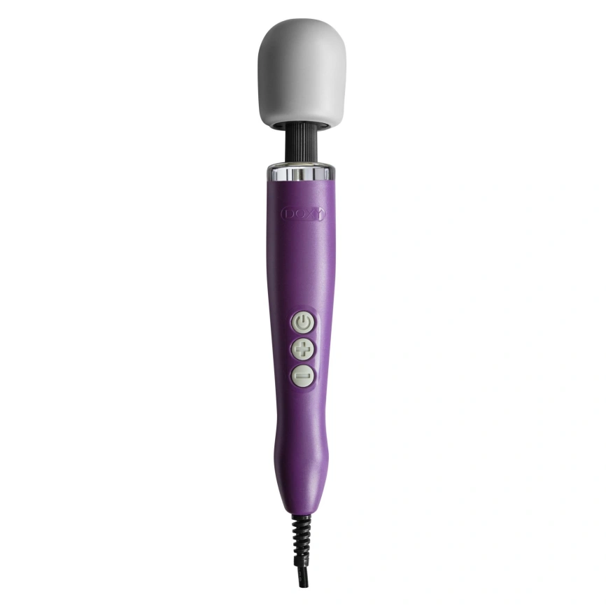 Вибромассажер DOXY Original Purple, очень мощный, питание 220В, пульсирующие вибрации фото 1