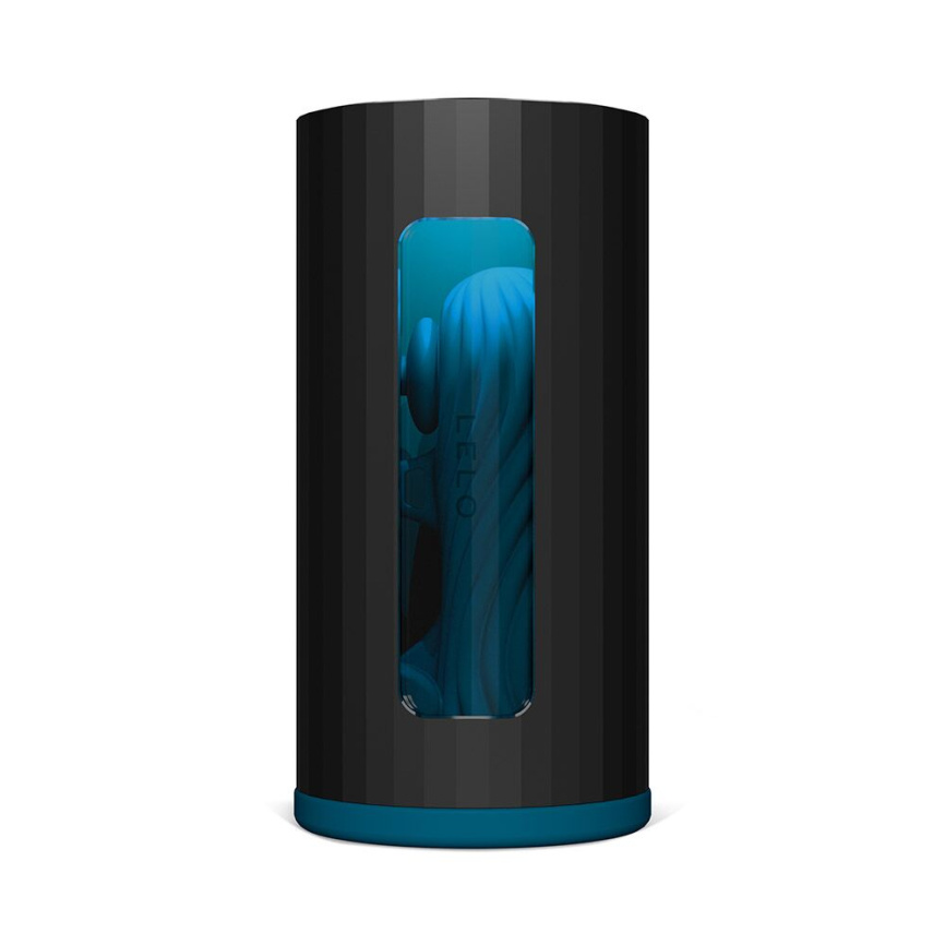 Смарт-мастурбатор LELO F1S V3 Teal, 2 мотори, 8 режимів, стимуляція звуковими хвилями фото 1