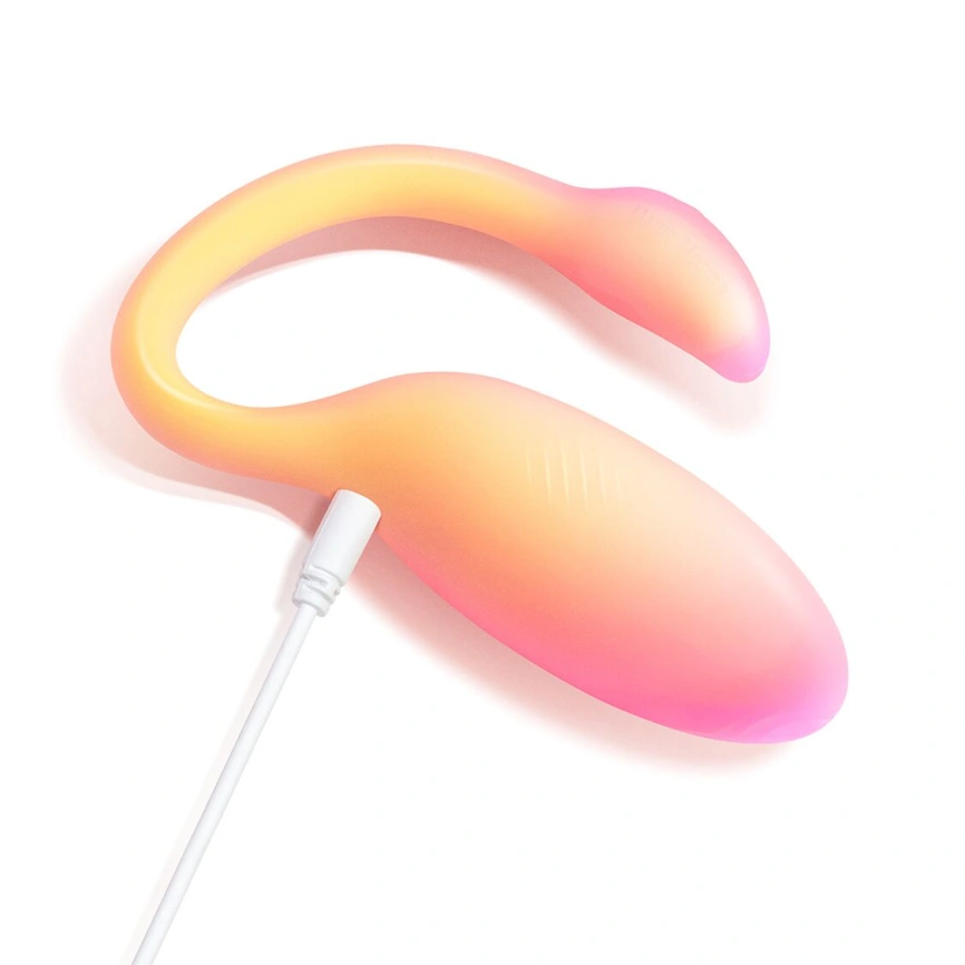Смарт-виброяйцо Magic Motion Flamingo Max Orange 2 в 1: виброяйцо и тренажер Кегеля, 10 режимов фото 5