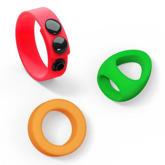 Набор ярких эрекционных колец Love To Love NEON RING KIT фото 1