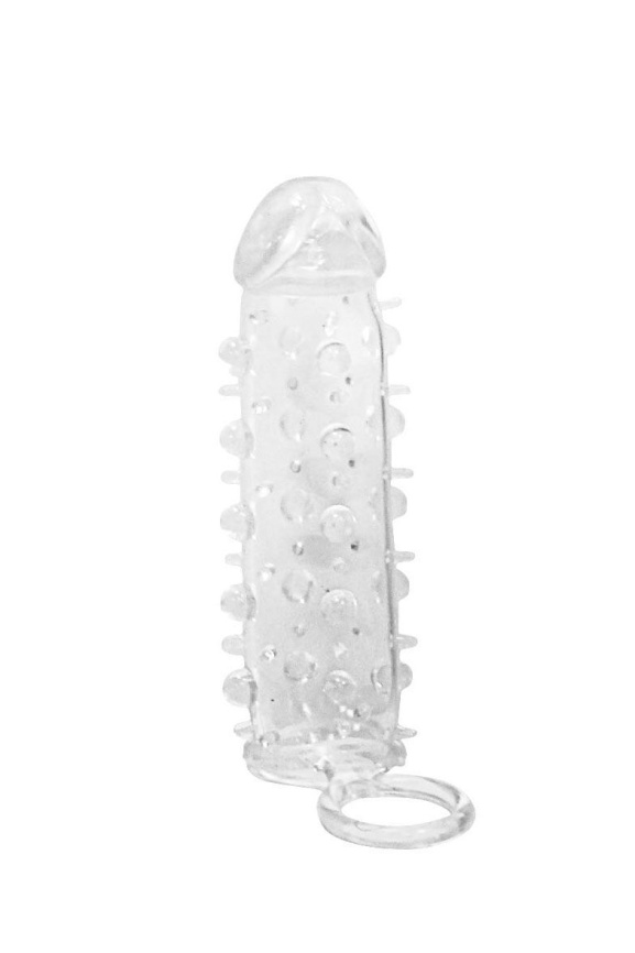 Насадка на член Dorcel Mr. Orgasm з кільцем для мошонки, ультрастимулювальний рельєф фото 1
