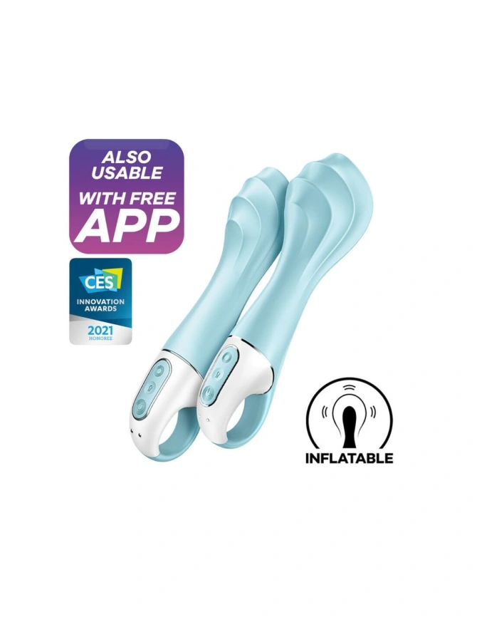 Смарт-вибратор точки G Satisfyer Air Pump Vibrator 5+, надувается фото 2