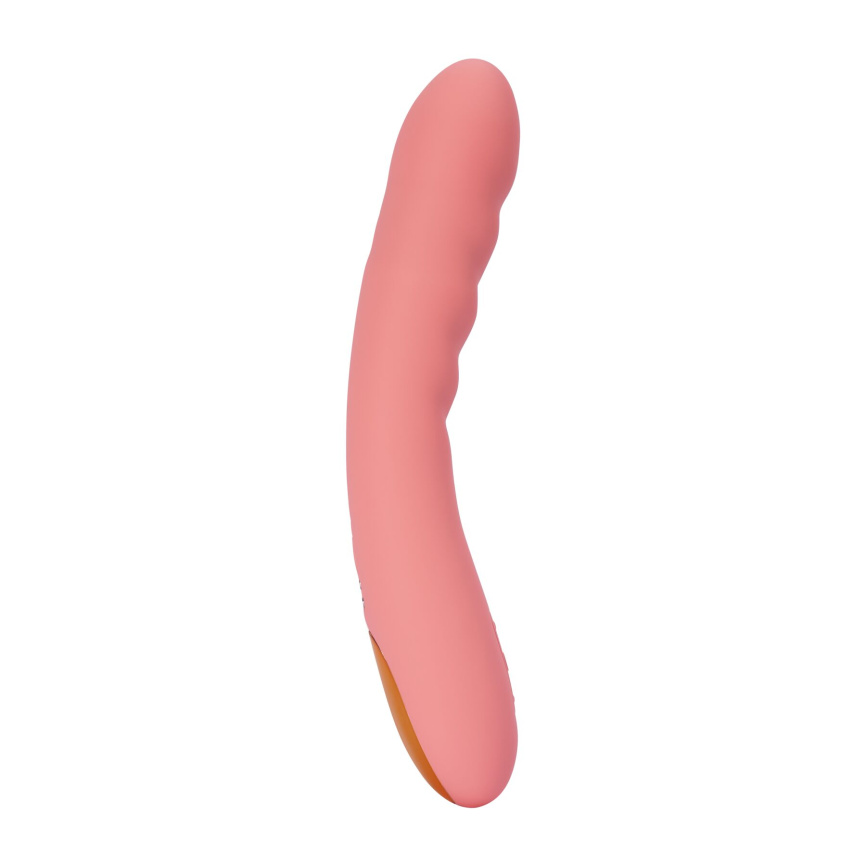 Смарт-вібратор з пульсацією Svakom Ava Neo Peach Pink, 15 режимів роботи, водонепроникний фото 3