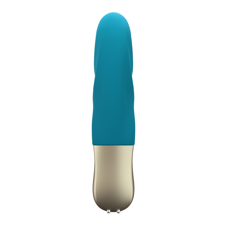 Мініпульсатор Fun Factory STRONIC PETITE deep sea blue, 8 режимів, підходить для початківців фото 4