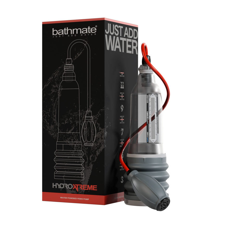 Гідропомпа Bathmate HydroXtreme 8, для члена довжиною від 15 до 20 см, діаметр до 5,5 см фото 2
