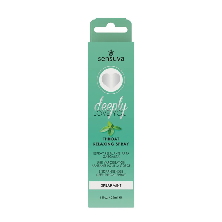 Спрей для мінету Sensuva Deeply Love You Spearmint (29 мл), для глибокого мінету фото 5
