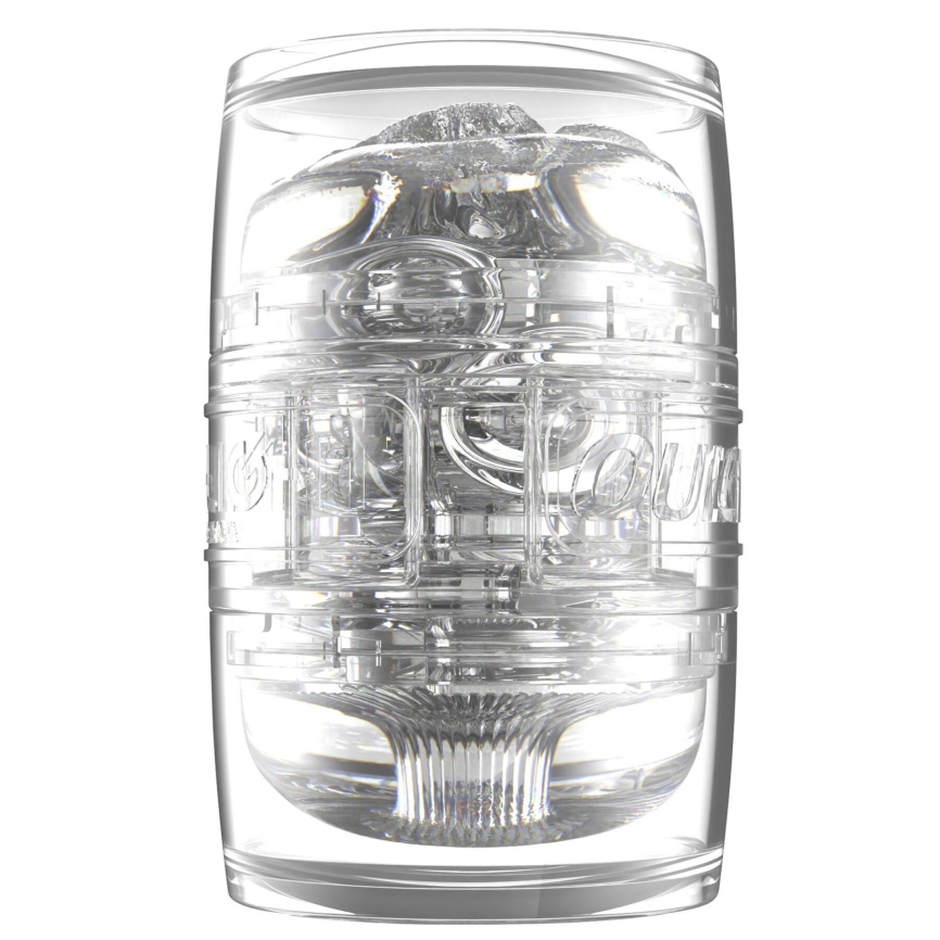 Двосторонній мастурбатор Fleshlight Quickshot Autumn Falls, компактний, зі зліпка вульви та ануса порнозірки фото 2