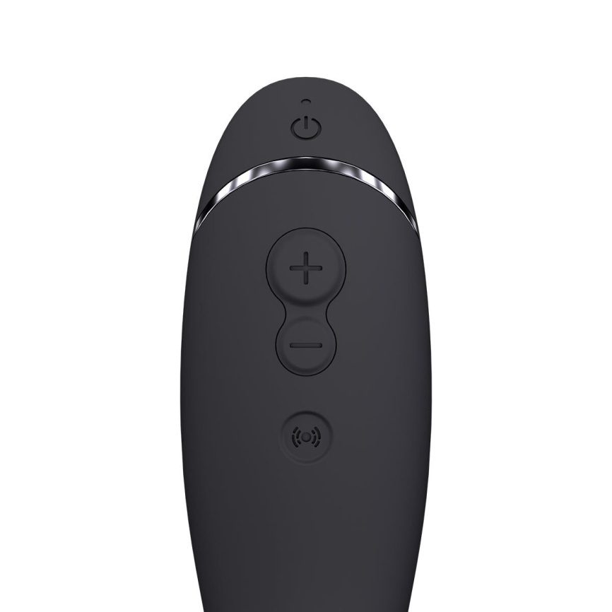 Вакуумний стимулятор для точки G та клітора з вібрацією Womanizer OG Dark Grey, 12 рівнів, 3 режими фото 6