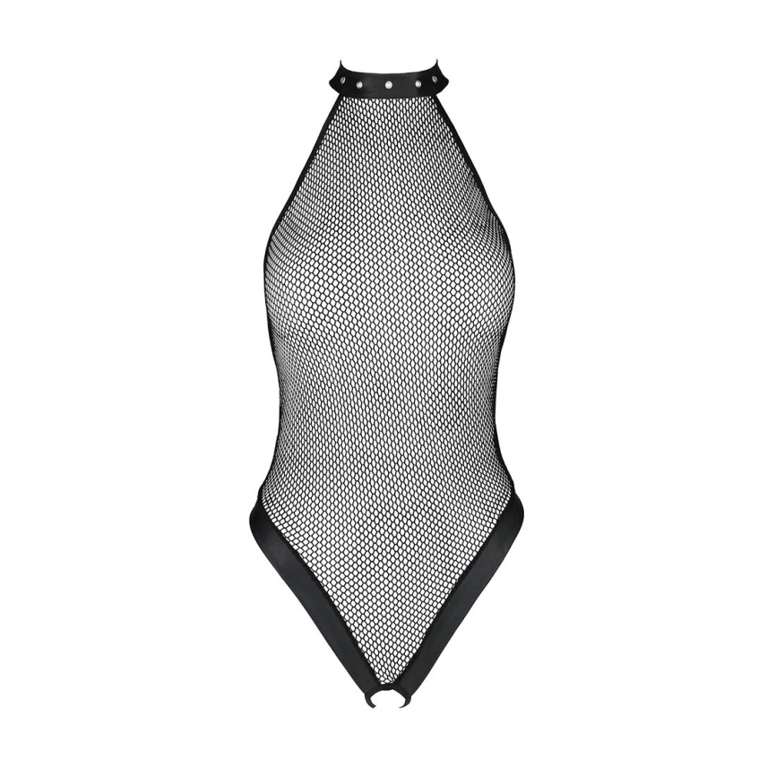Боди-халтер с открытым доступом Passion MOONLIGHT BODY S/M black фото 10