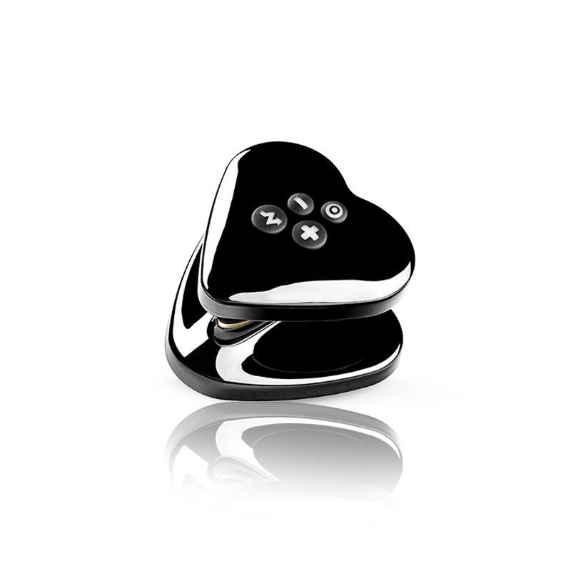 Вібратор для клітора з електростимуляцією Mystim Heart's Desire Black Edition фото 13