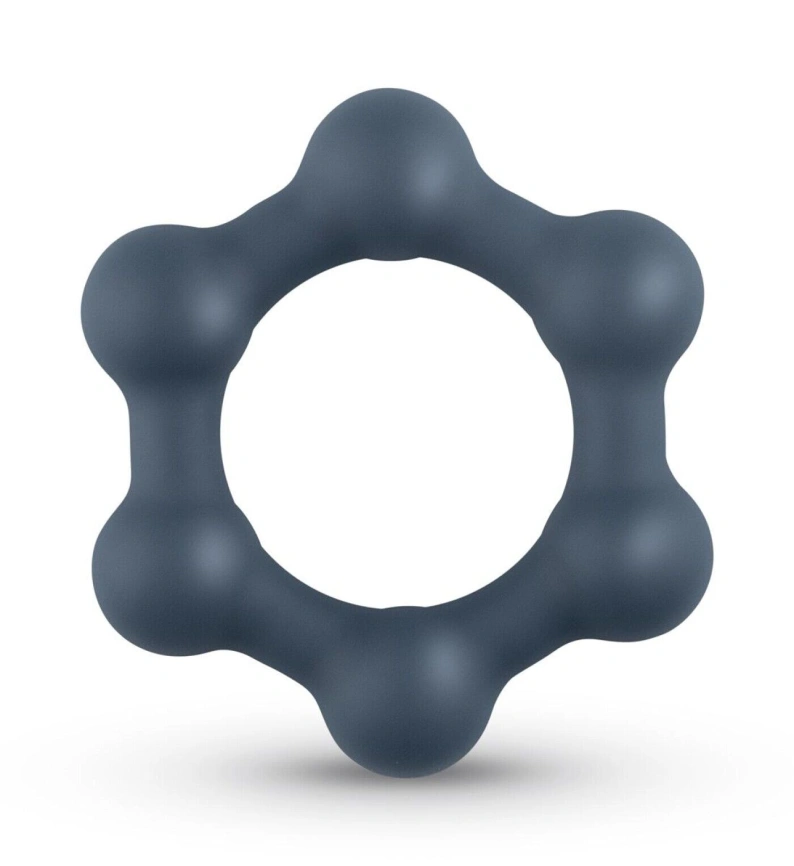 Эрекционное кольцо Boners Hexagon Cock Ring фото 1