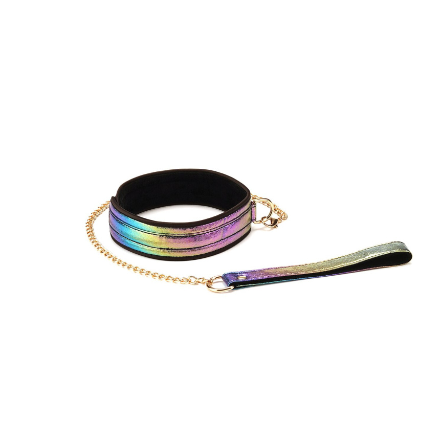 БДСМ-набір Liebe Seele Vivid Rainbow 8 Pieces Set, 8 аксесуарів, екошкіра на оксамитовій основі фото 5
