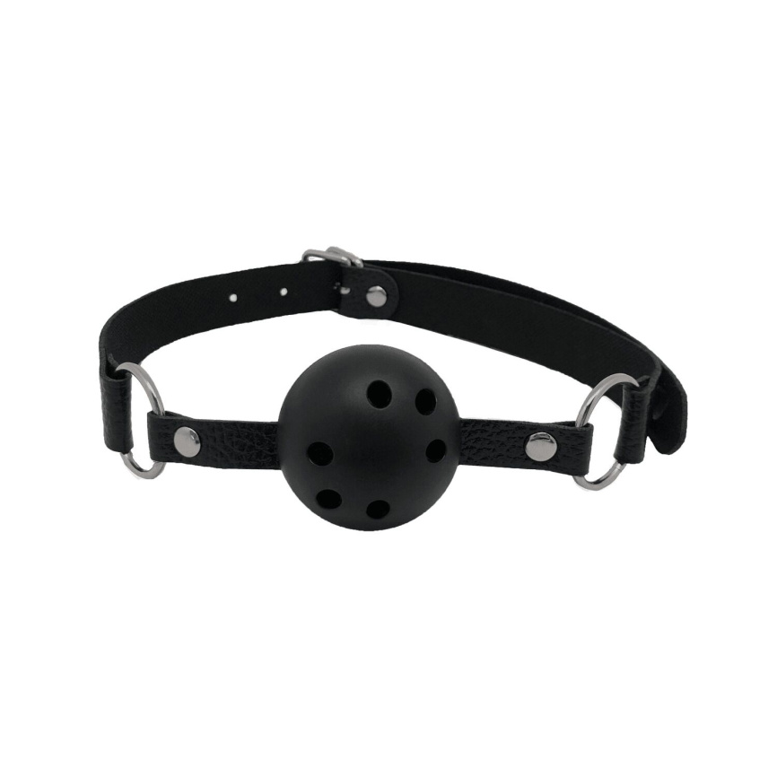 Повітропроникний кляп Alive Discretion Black фото 1