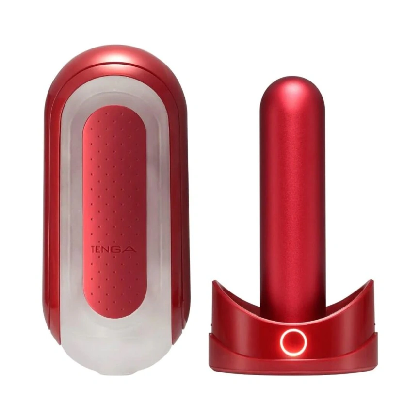 Набор мастурбатора с нагревателем Tenga Flip Zero Red + Flip Warmer фото 12