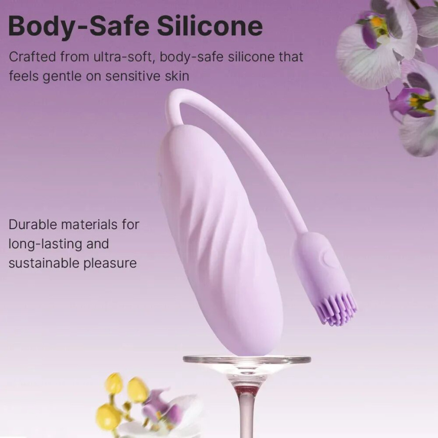 Віброяйце Svakom Plume Pastel Lilac  фото 13