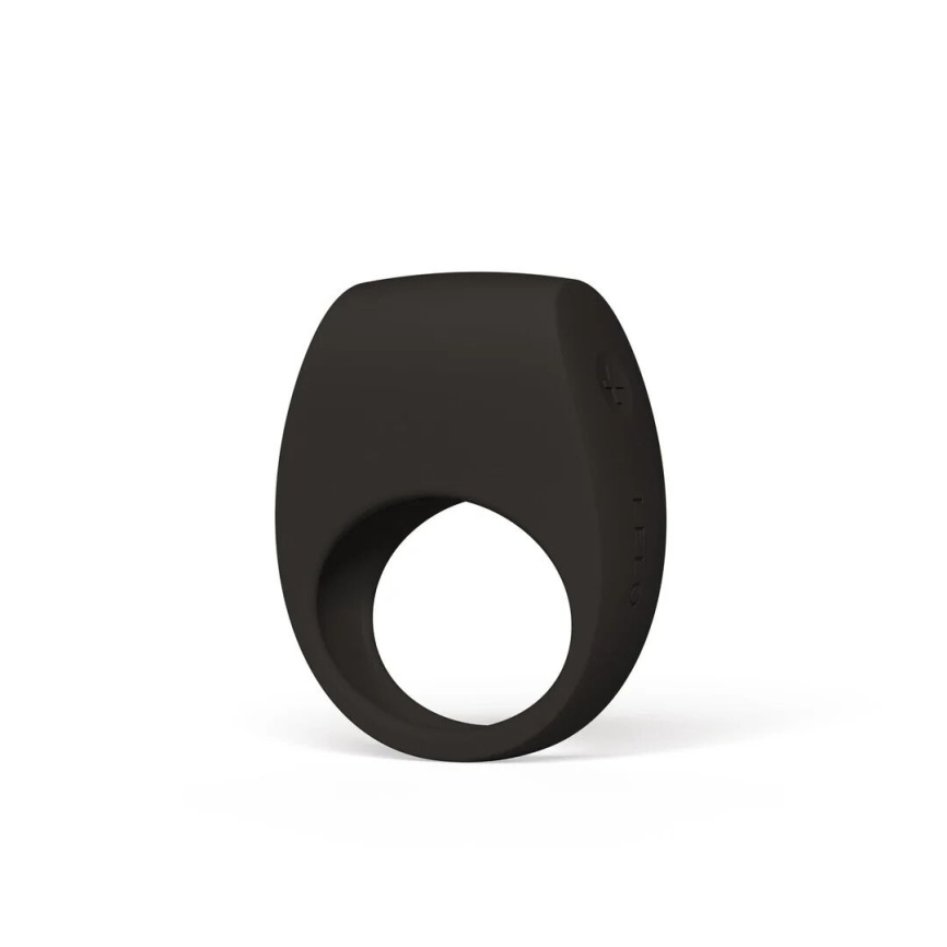Ерекційне кільце з вібрацією LELO Tor 3 Black, керування зі смартфона фото 1