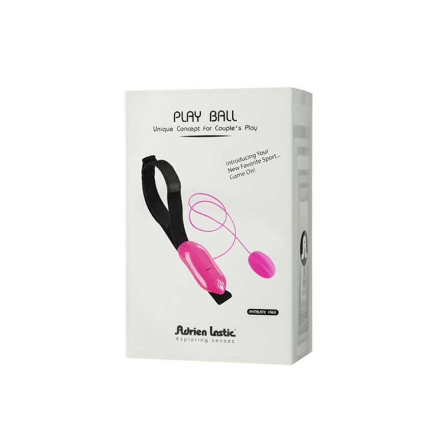 Виброяйце Adrien Lastic Playball для стимуляції точки А, з турборежимом, кріплення до ноги фото 5