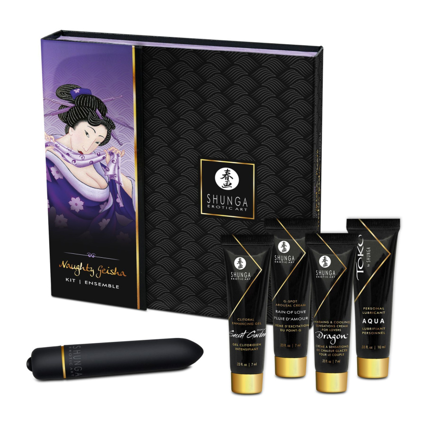 Подарунковий набір Shunga NAUGHTY GEISHA: невичерпне джерело збудження фото 1
