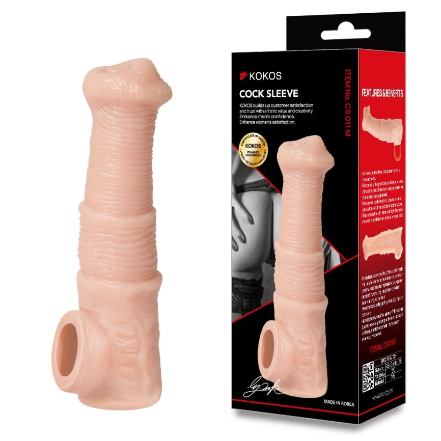 Насадка на член Kokos Cock Sleeve CS 011 M фото 5