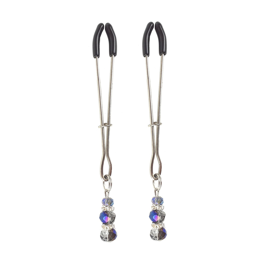 Затискач для сосків Art of Sex - Nipple Clamps Lovely Blue фото 2