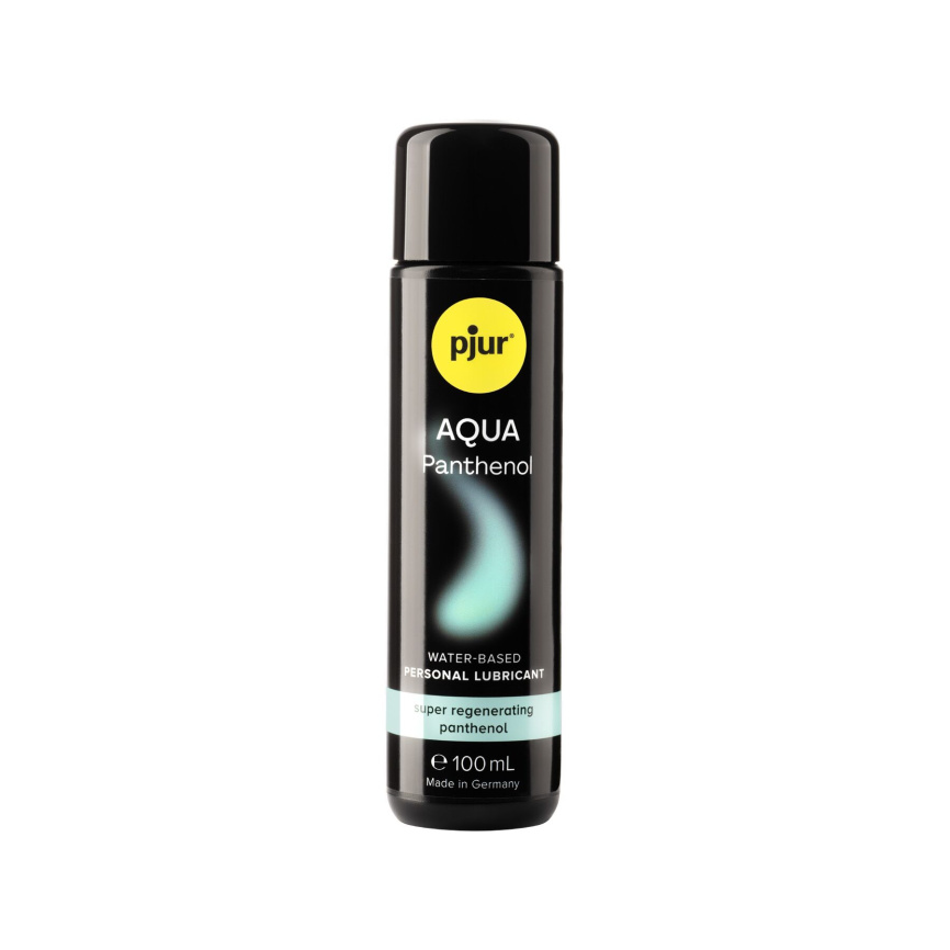 Лубрикант на водній основі pjur Aqua Panthenol 100 мл з пантенолом, догляд та зволоження фото 3