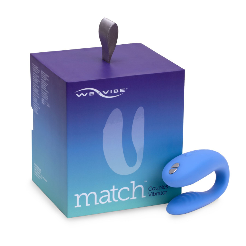 Вібратор для пар We-Vibe Match з пультом ДК фото 9