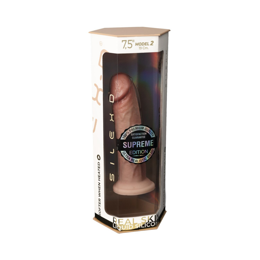 Фалоімітатор SilexD Henry Flesh Premium Real Skin (MODEL 2 size 7.5in) фото 6