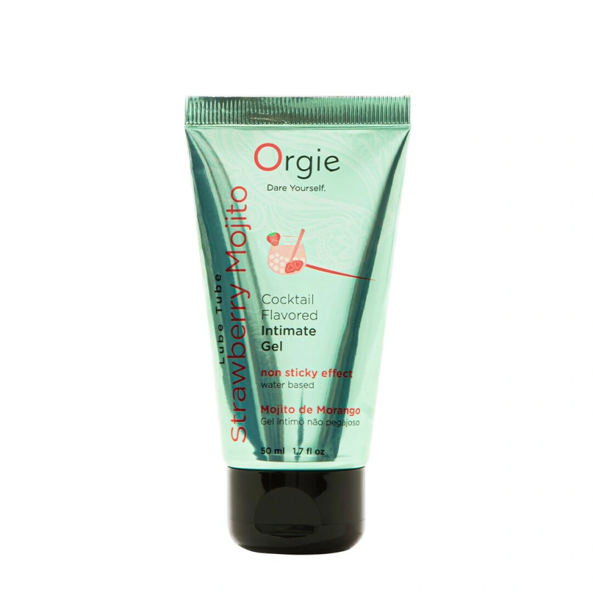 Распродажа!!! Лубрикант на водной основе Orgie Lube Tube Strawberry Mojito 50мл (срок 31.07.2026) фото 1