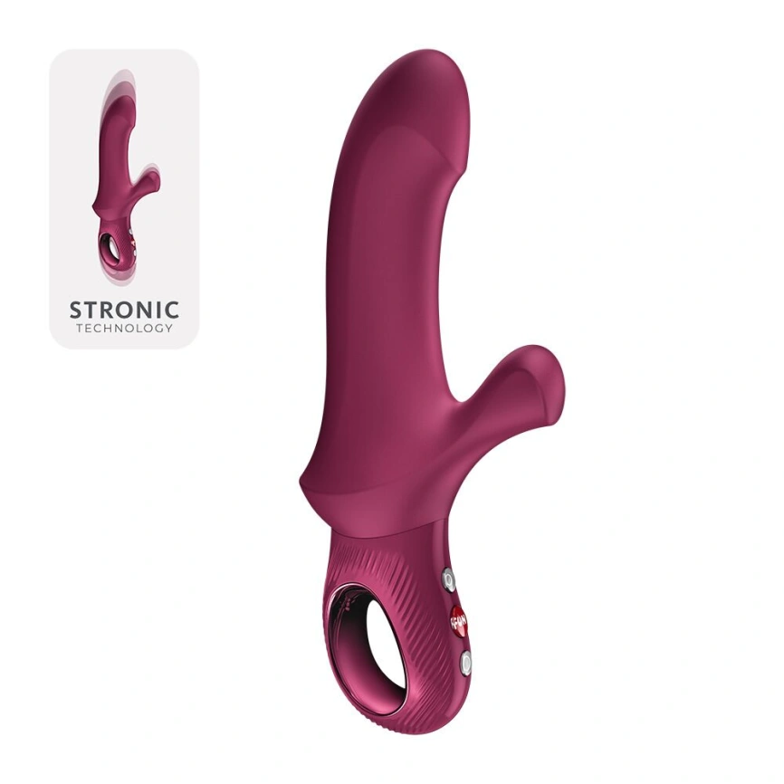Пульсатор Fun Factory Bi Stronic Curve Wine Red фото 1