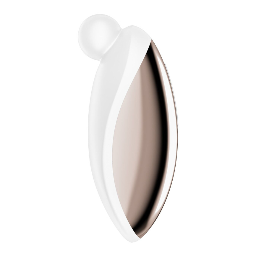 Вібратор для зовнішньої стимуляції Satisfyer Spot On 2 White, дуже потужний, гнучкий відросток фото 2