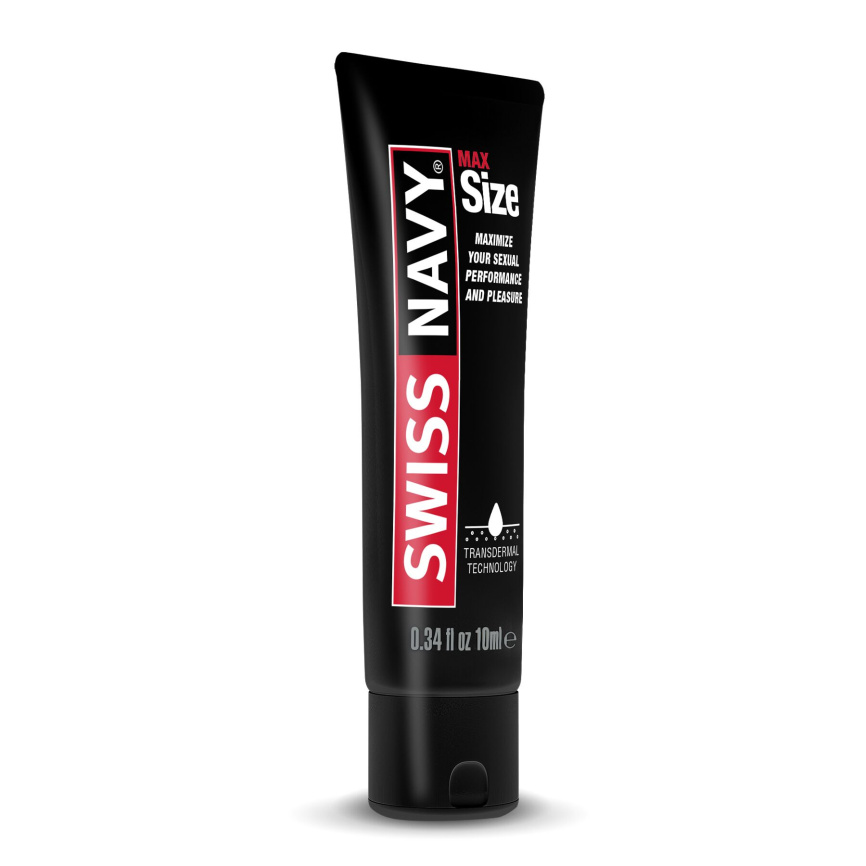 Крем для поліпшення потенції Swiss Navy Max Size Gel 10 мл фото 1