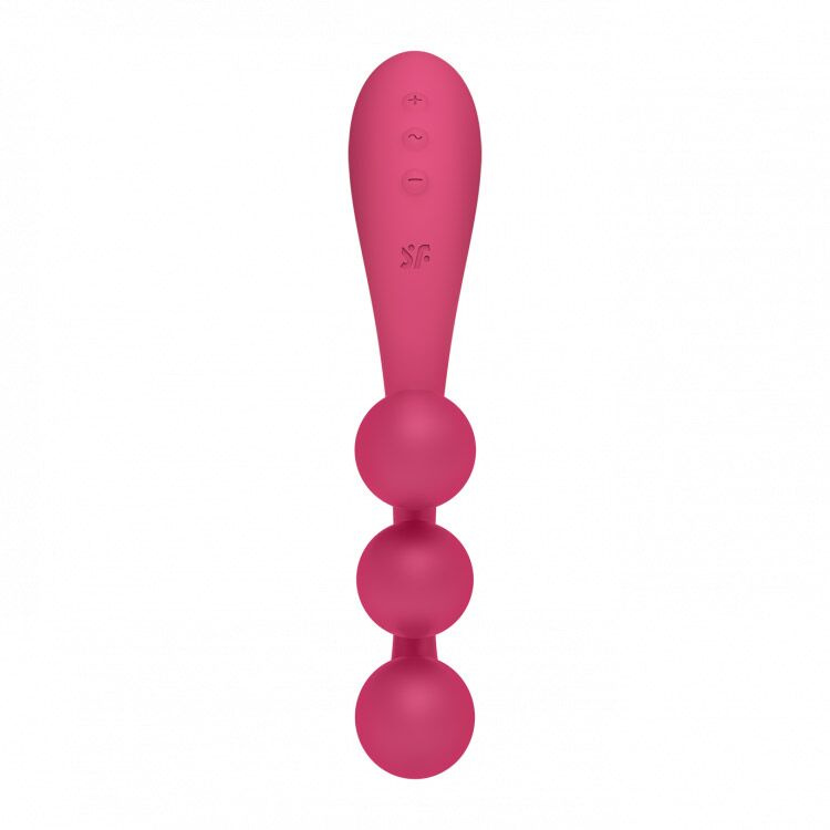 Універсальний вібратор Satisfyer Tri Ball 1, 3 мотори, гнеться фото 4