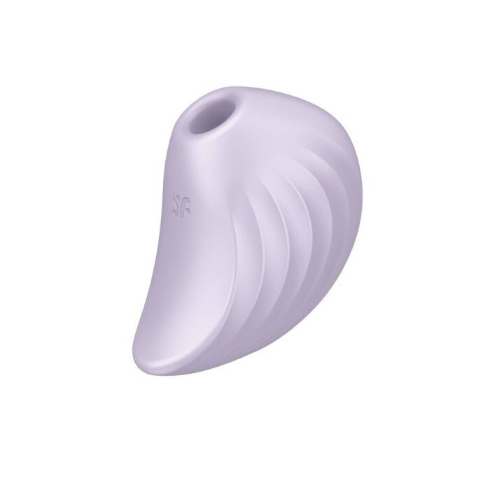 Вакуумний кліторальний стимулятор із вібрацією Satisfyer Pearl Diver Violet фото 1