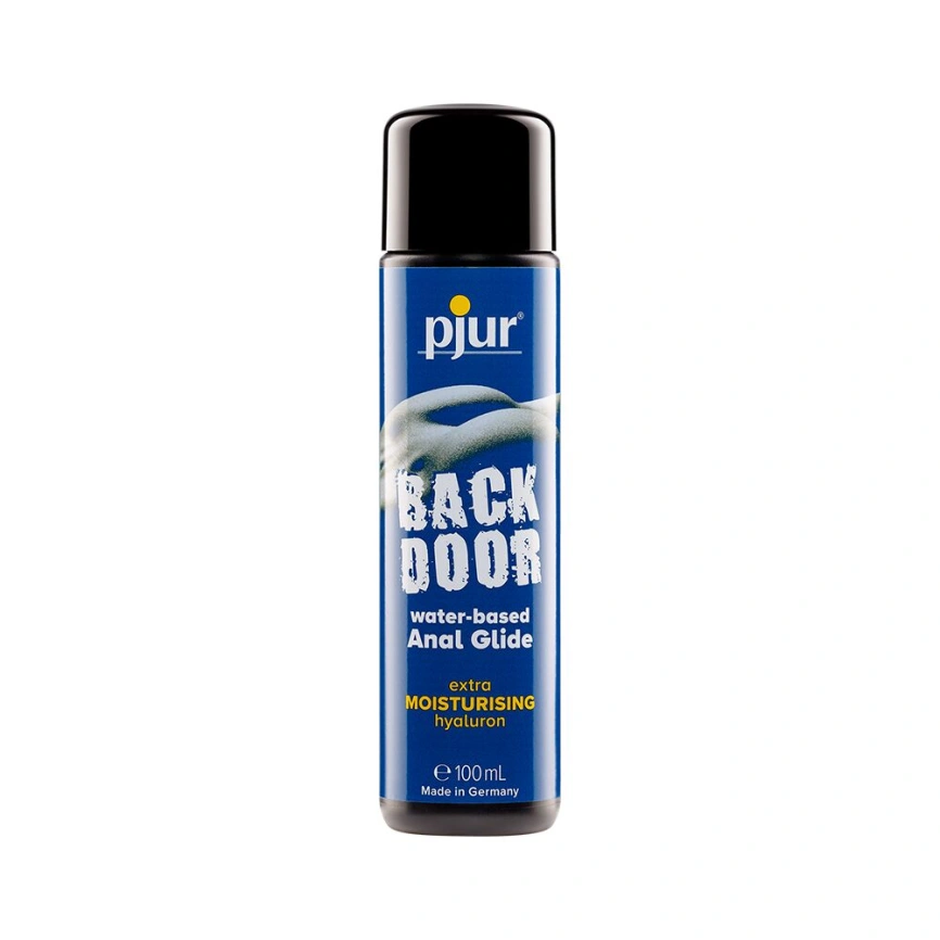 Анальный лубрикант pjur BACK DOOR Moisturising 100 мл, на водной основе, с гиалуроном, эффект силикона фото 1