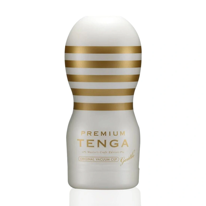 Мастурбатор Tenga Premium Original Vacuum Cup Gentle (глубокая глотка) с вакуумной стимуляцией фото 3