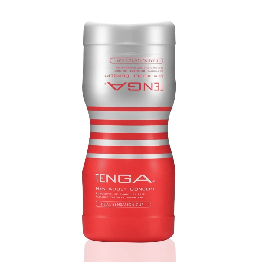 Мастурбатор Tenga Dual Sensation Cup двусторонний, с двумя независимыми каналами фото 5
