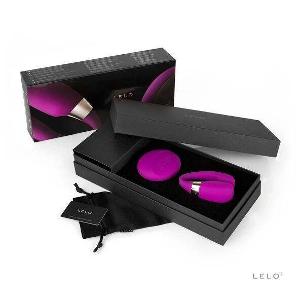 Вибратор для пар LELO Tiani 3 Deep Rose, 2 мотора, пульт ДУ фото 3