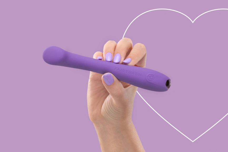 Вибратор для точки G FairyGasm MerryWand violet фото 7