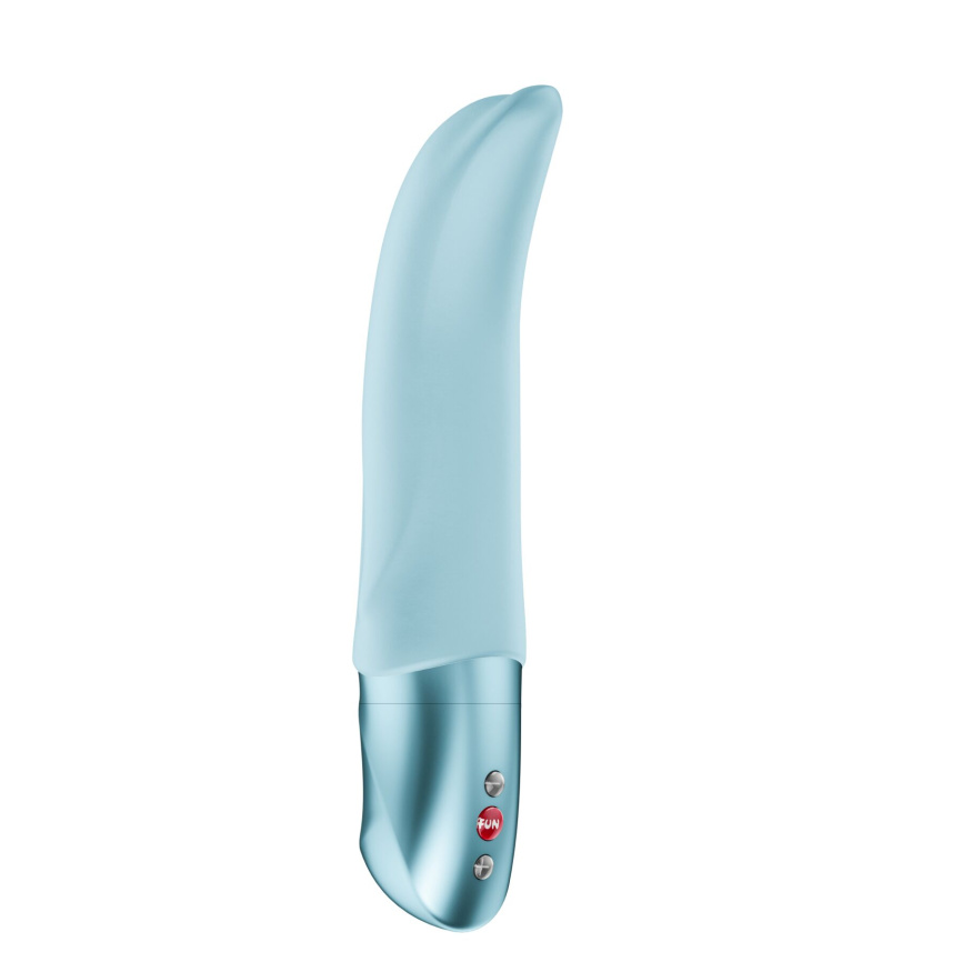 Вібратор для точки G Fun Factory Diva Dolphin Ice Blue, 10 режимів роботи, на батарейках фото 1